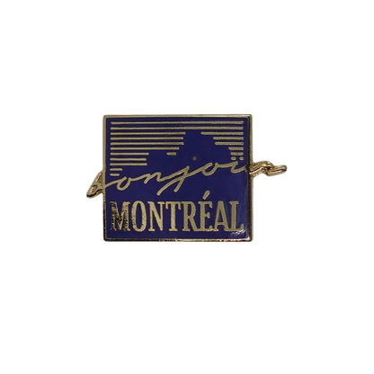 Bonjour MONTREAL ピンズ モントリオール 留め具付き