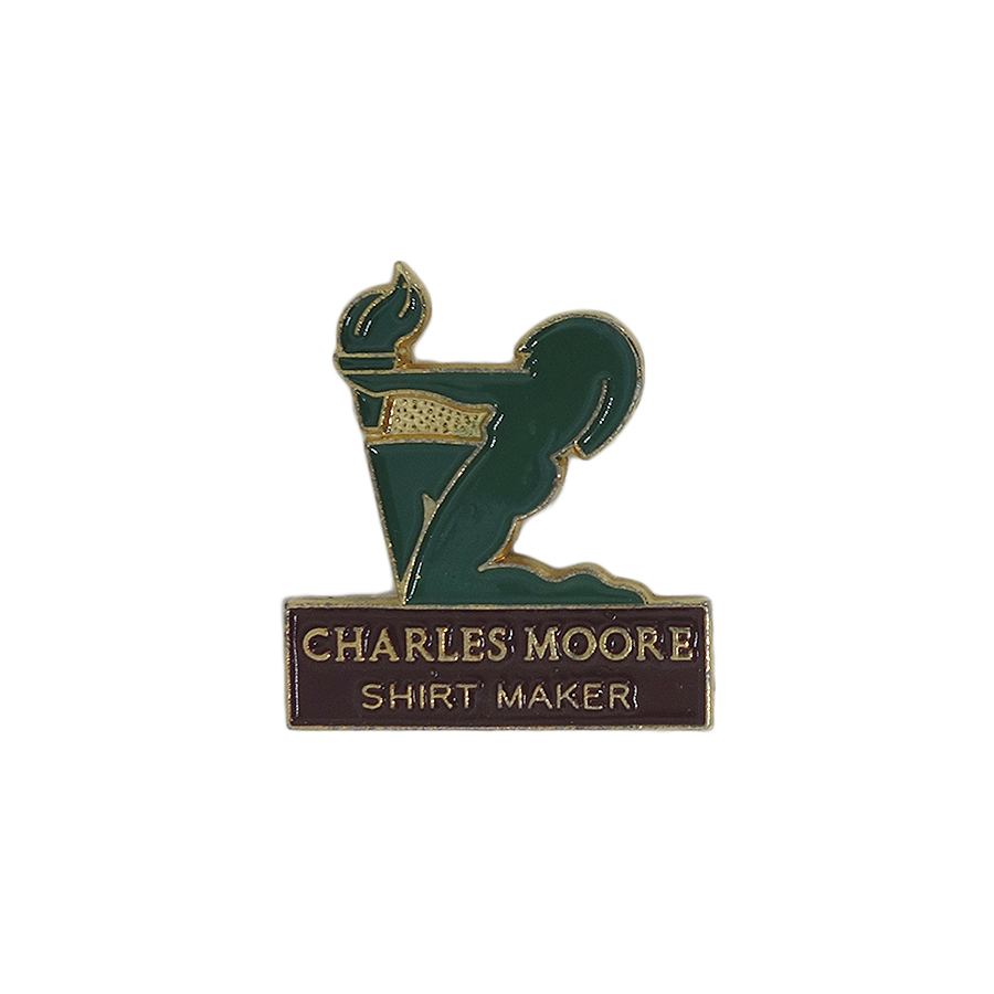CHARLES MOORE ピンズ SHIRT MAKER 留め具付き