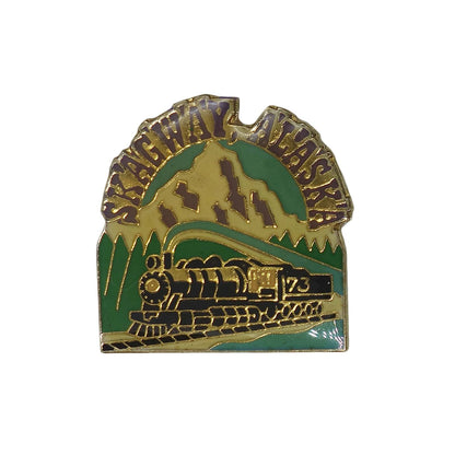 SKAGWAY, ALASKA ピンズ アラスカ州 スキャグウェイ 留め具付き