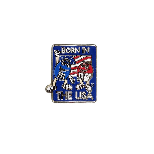 M&M's エムアンドエムズ ピンズ BORN IN THE USA