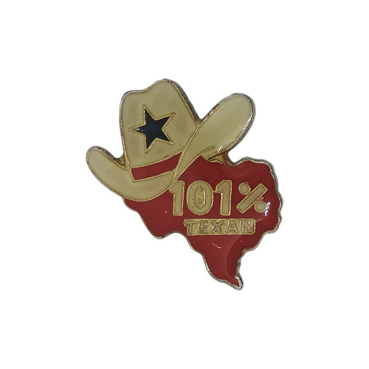 101% TEXAN ピンズ 留め具付き