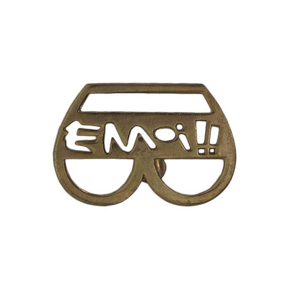 Emoi!! ピンズ 金色 留め具付き