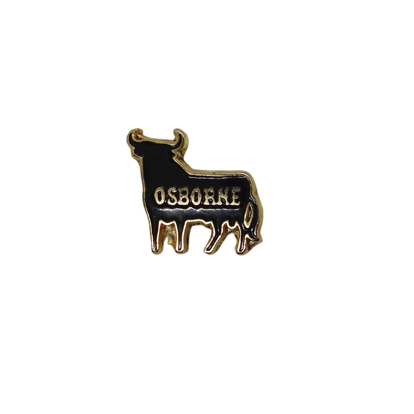 OSBORNE オズボーン お酒 雄牛 ロゴ ピンズ 留め具付き