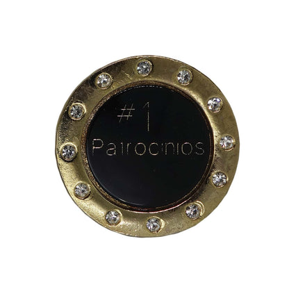 #1 Patrocinios ピンズ 留め具付き