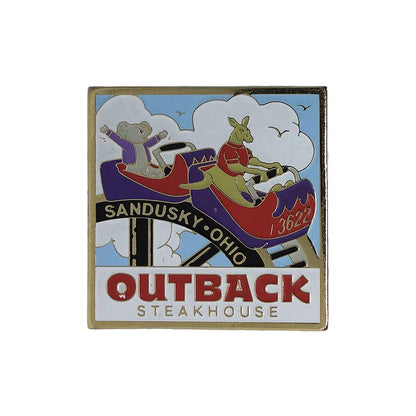 OUTBACK ステーキハウス ピンズ 留め具付き
