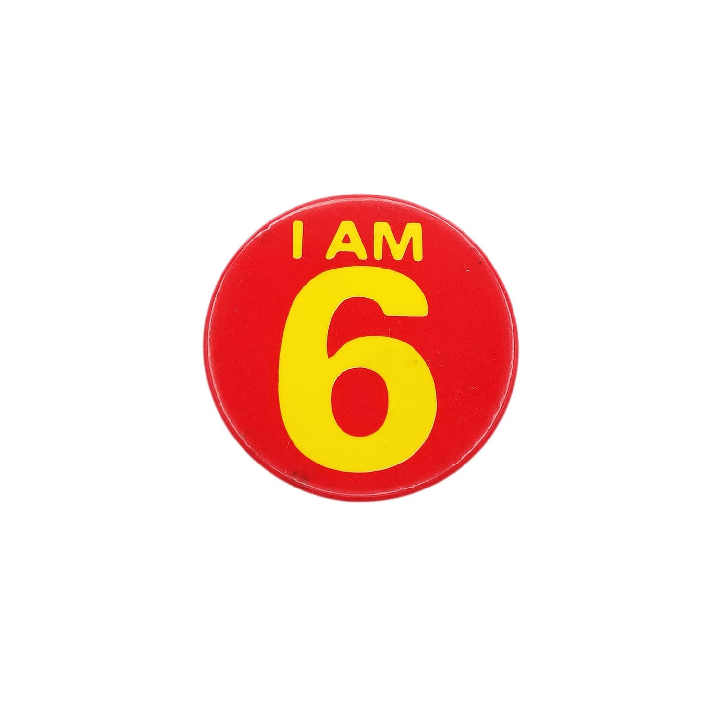 I AM 6 缶バッジ バッチ 6歳 誕生日