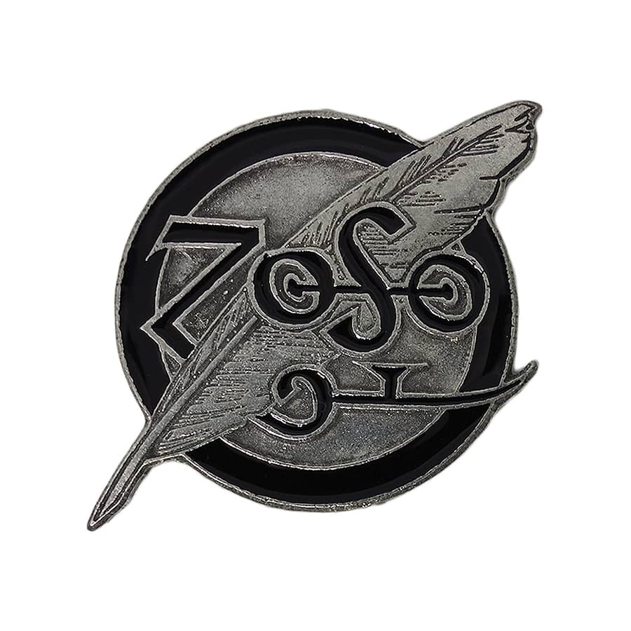 PAGE & PLANT ZOSO ピンズ ジミー・ペイジ ロバート・プラント 留め具付き