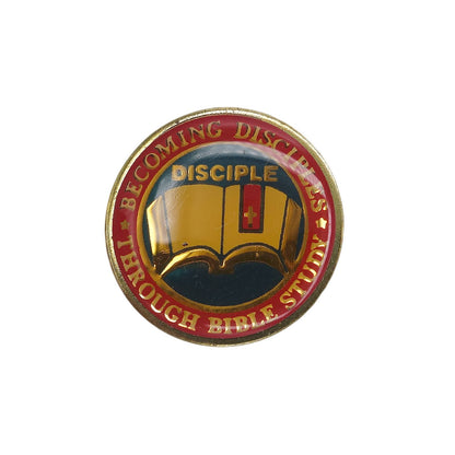BECOMING DISCIPLES THROUGH BIBLE STUDY ピンズ 聖書