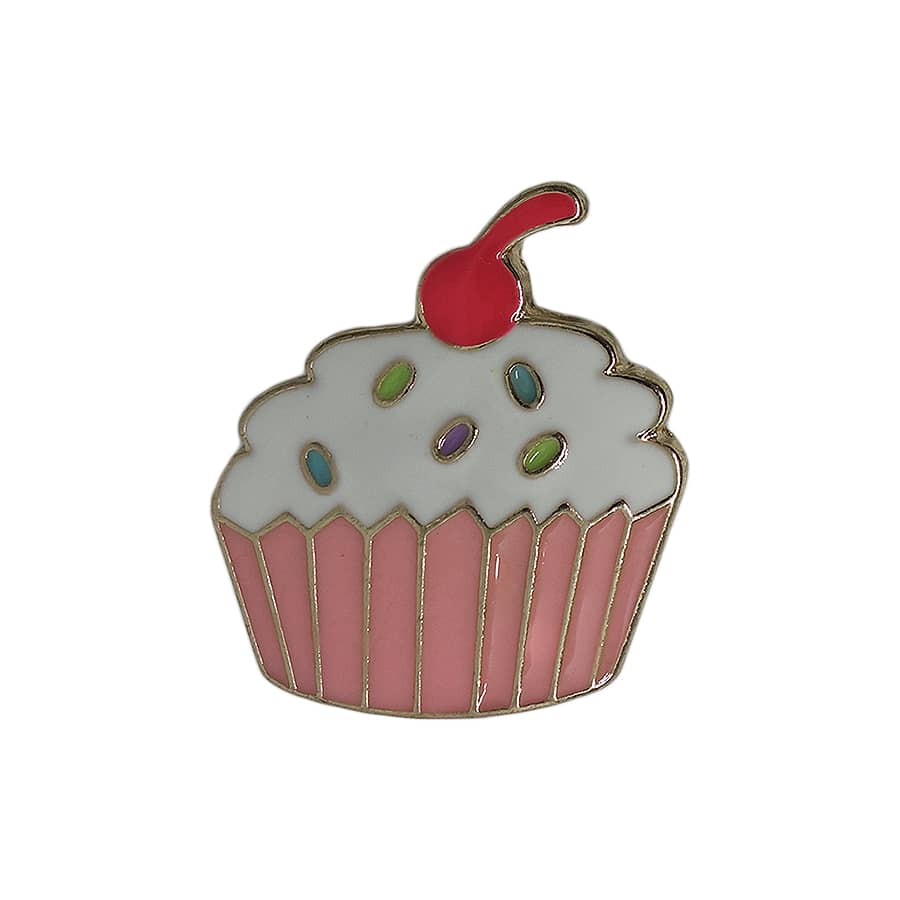 カップケーキ ピンズ チェリー 留め具付き
