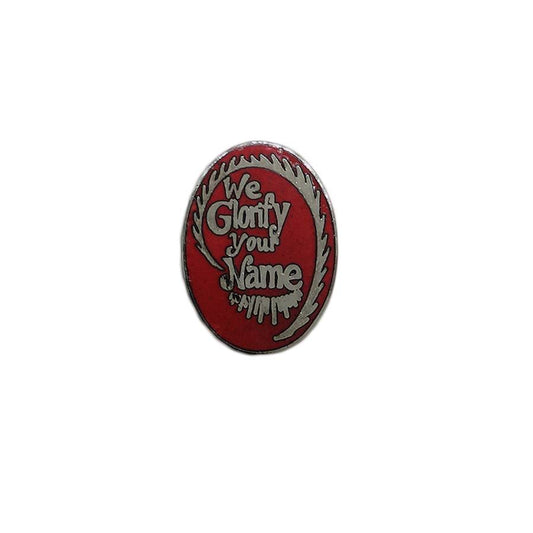 We Glorify Your Name ピンズ 留め具付き