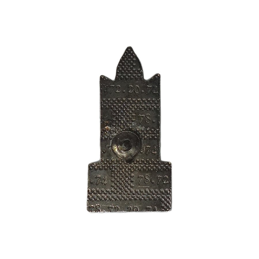 ピンズ Abbaye de Sept-Fons 留め具付き レトロ ピンバッチ