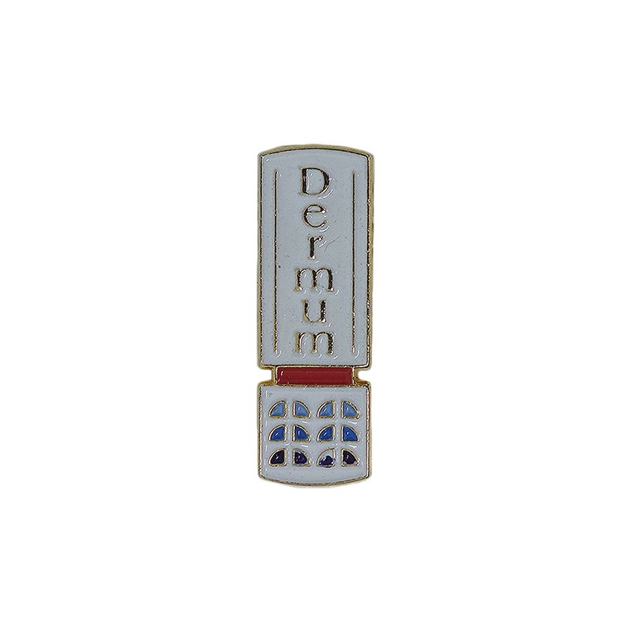 ピンズ 留め具付き 化粧品Dermum