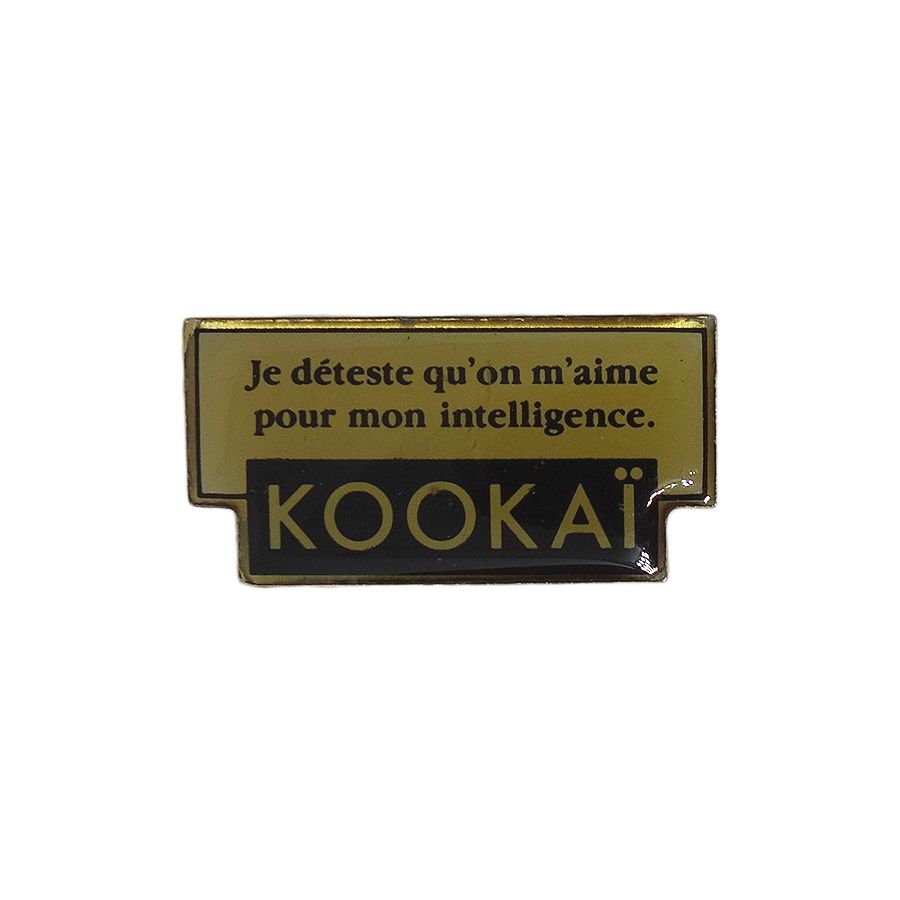 KOOKAI ピンズ クーカイ 留め具付き