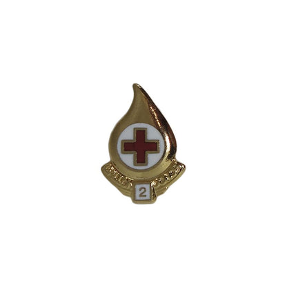 アメリカ 赤十字 ピンズ RED CROSS レッドクロス 献血 留め具付き