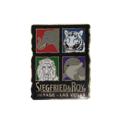 SIEGFRIED & ROY ピンズ ジークフリート&ロイ 留め具付き