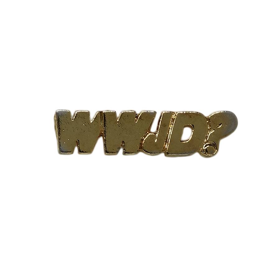 WWJD? ピンズ キリスト教 留め具付き