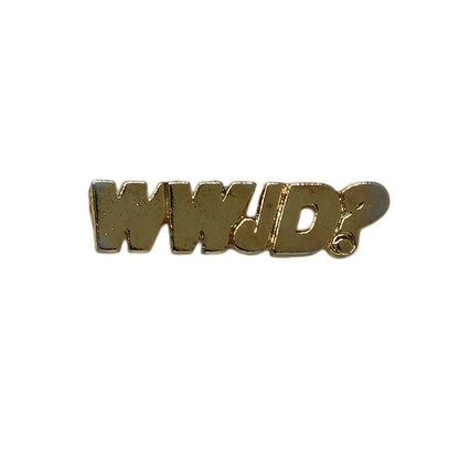WWJD? ピンズ キリスト教 留め具付き