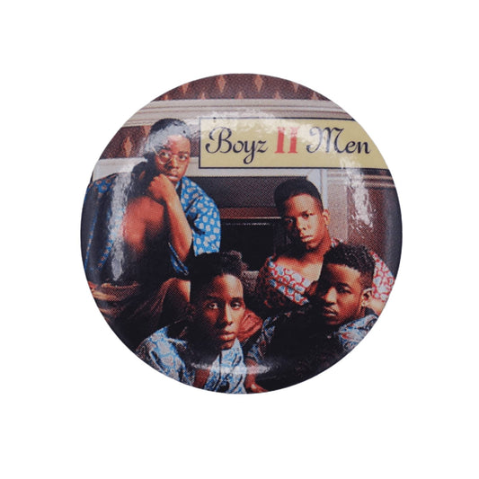 Boyz II Men 缶バッジ 90's レトロ 缶バッチ R&B グループ
