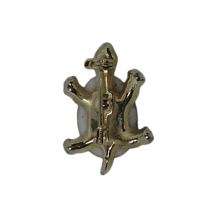 亀 ブローチ 動物