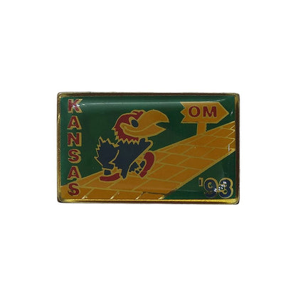 KANSAS ODYSSEY OF THE MIND ピンズ カンザス ジェイホークス 留め具付き