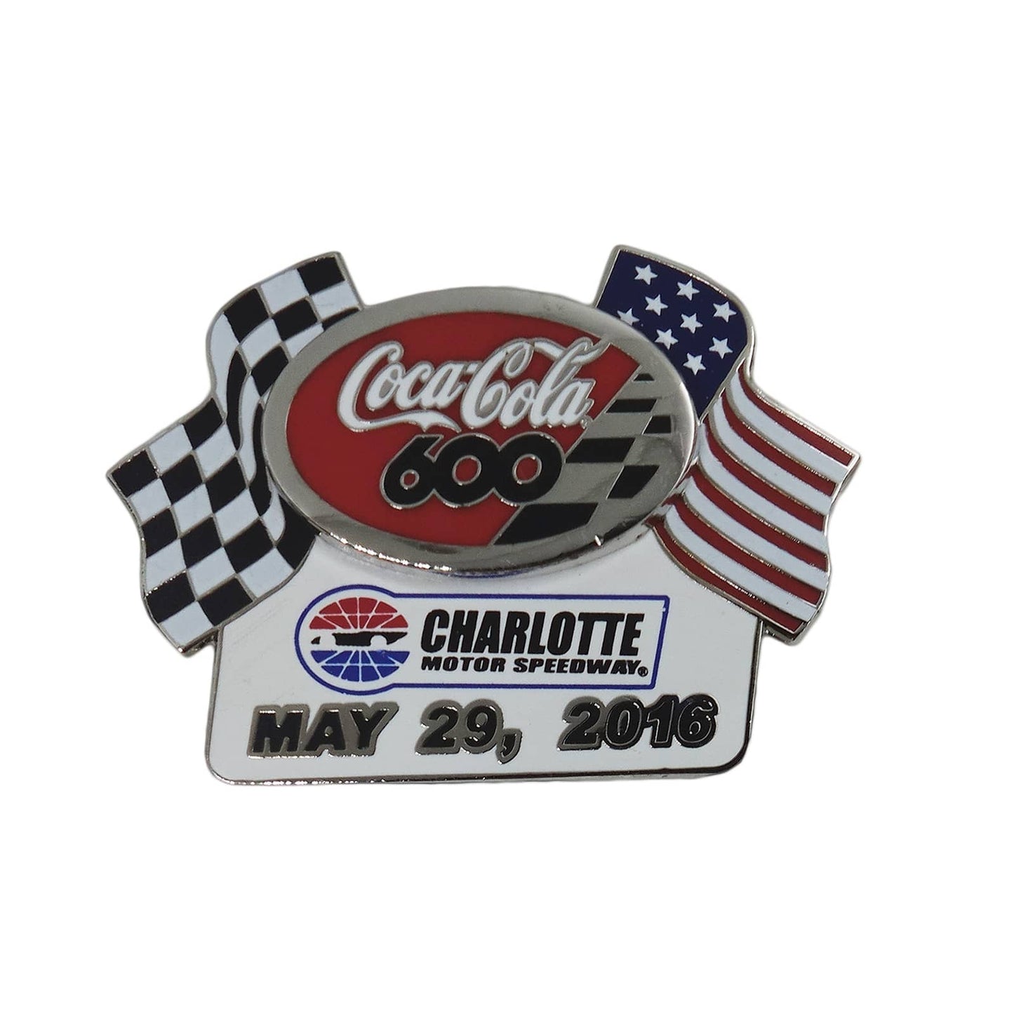 NASCAR カップシリーズ Coca-Cola 600 ピンズ カーレース 留め具付き