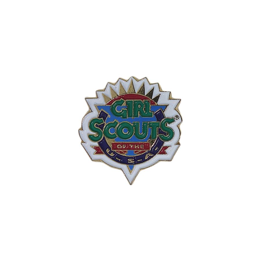 GIRL SCOUTS ピンズ ガールスカウト 留め具付き