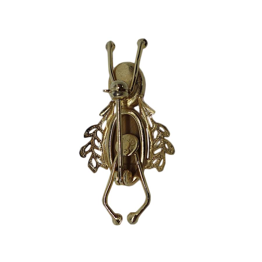 D'OR 昆虫 ヴィンテージ ブローチ 12K G.F.