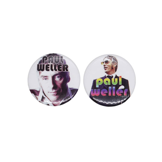 PAUL WELLER ポール ウェラー 缶バッジ 2点セット シンガーソングライター