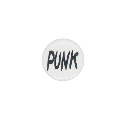 PUNK パンク 缶バッチ ピンバッジ 缶バッジ 英語 文字 レトロ