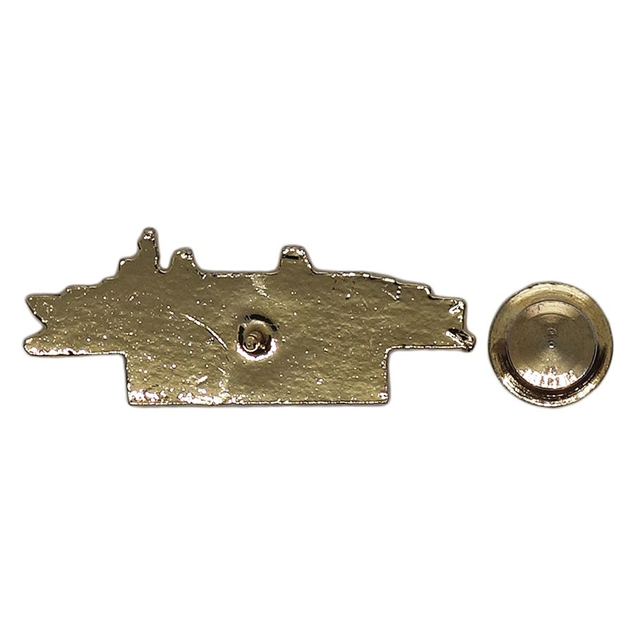 SS NORWAY クルーズ客船 ピンズ 金色 ノルウェー 船 留め具付き