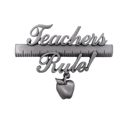 Teachers Rule! ブローチ 定規 林檎 JONETTE JEWELRY