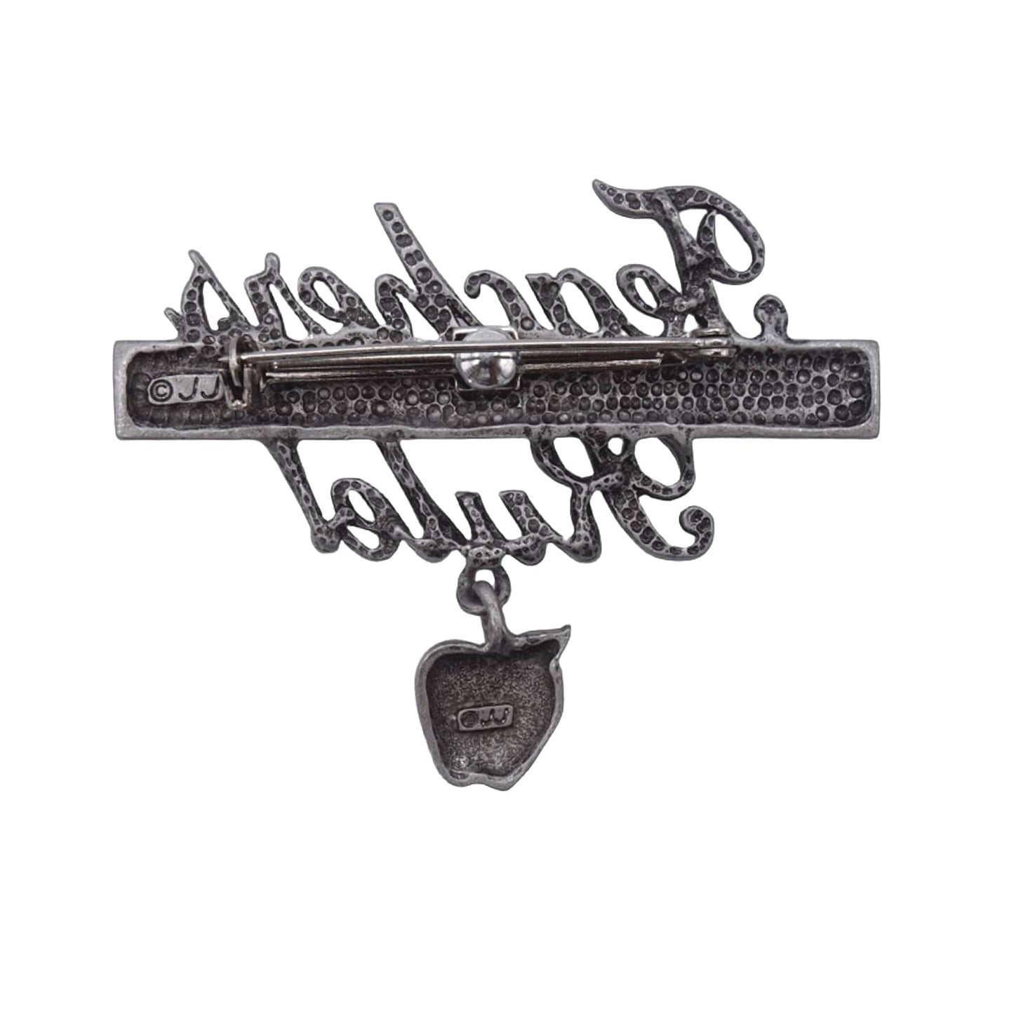 Teachers Rule! ブローチ 定規 林檎 JONETTE JEWELRY
