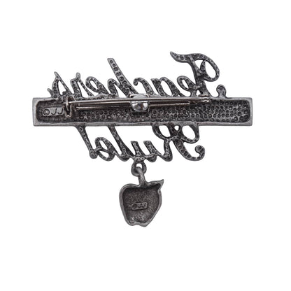 Teachers Rule! ブローチ 定規 林檎 JONETTE JEWELRY
