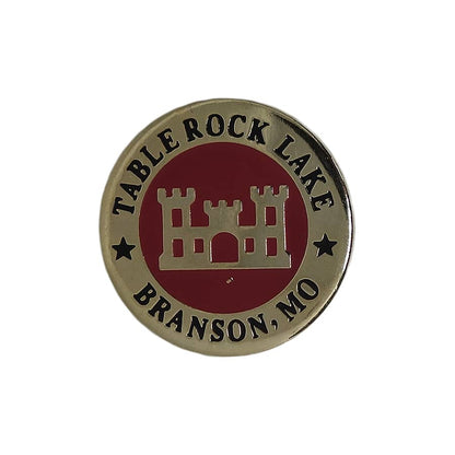 TABLE ROCK LAKE ピンズ ミズーリ州 ブランソン 留め具付き