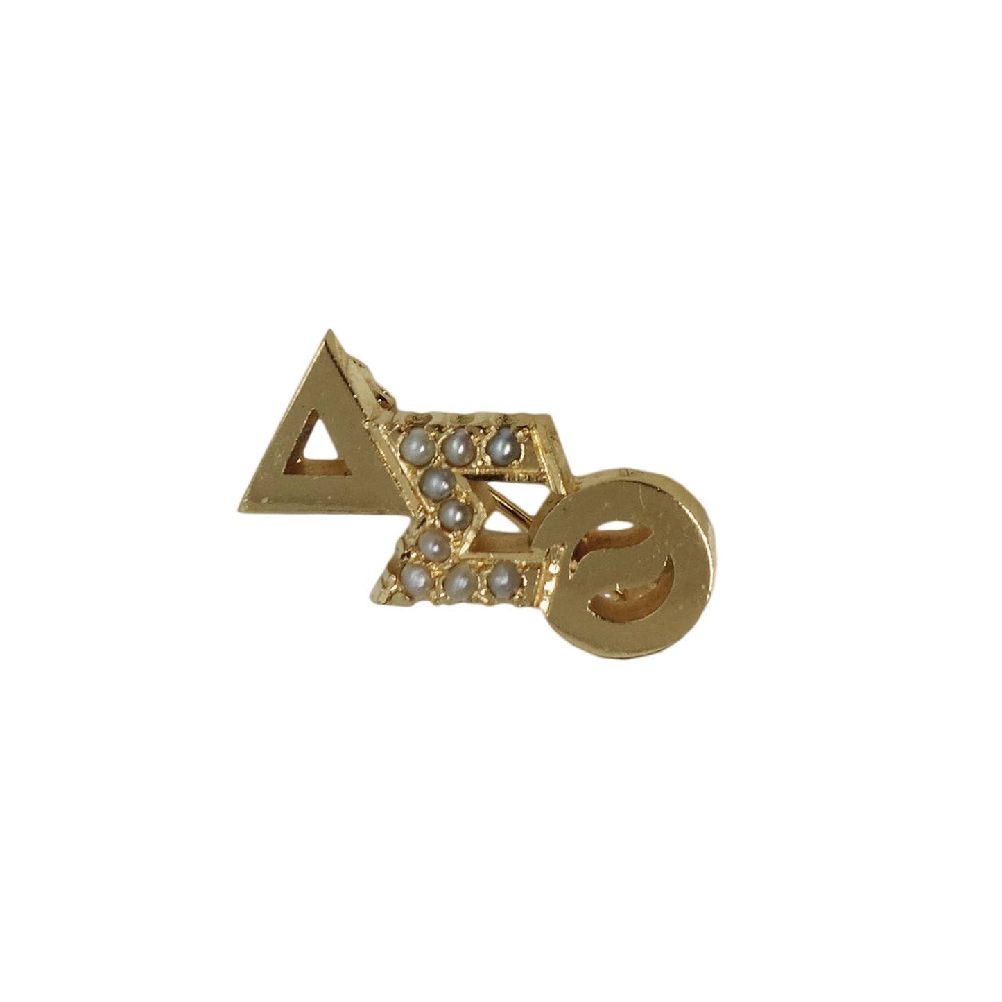 Delta Sigma Theta デルタ シグマ シータ 女子学生クラブ ブローチ