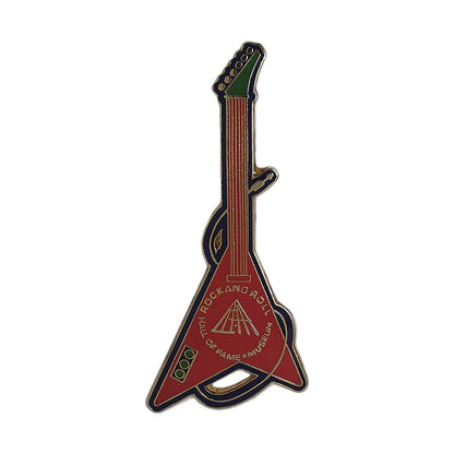 Rock and Roll Hall of Fame Museum ギター ピンズ 留め具付き