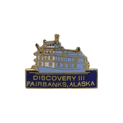 DISCOVERY�V ピンズ 船 アラスカ・フェアバンクス 留め具付き
