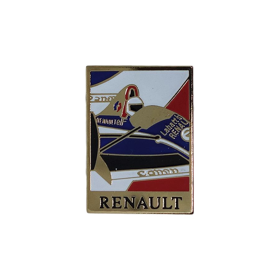 RENAULT F1 レーシングカー ピンズ canon elf ルノー 留め具付き