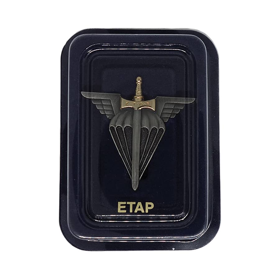 フランス軍・空挺部隊訓練学校 ETAP インシグニア ミリタリー ブローチ デッドストック