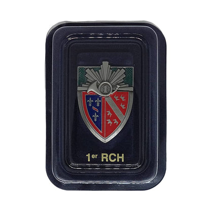 フランス軍猟騎兵連隊 1er RCH インシグニア ミリタリー ブローチ デッドストック
