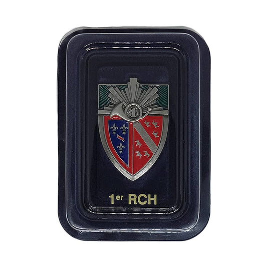 フランス軍猟騎兵連隊 1er RCH インシグニア ミリタリー ブローチ デッドストック