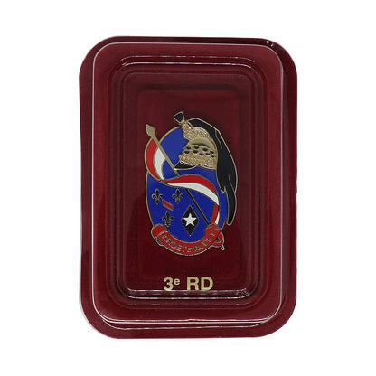 フランス軍 3e RD インシグニア ミリタリー ブローチ デッドストック