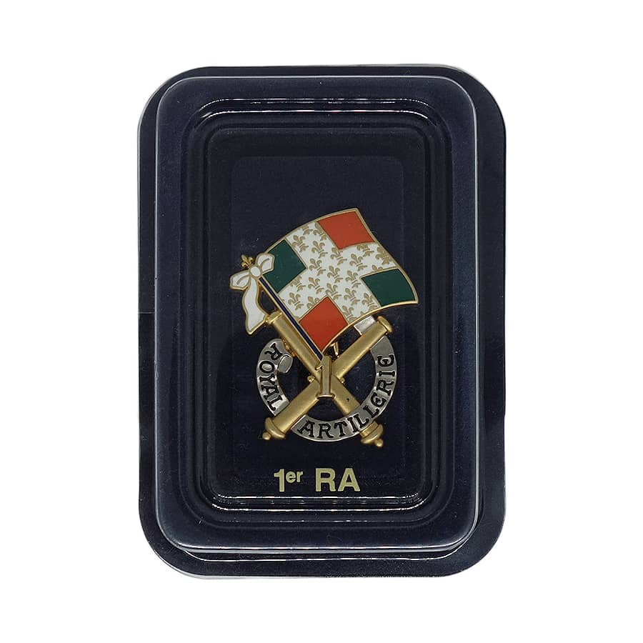 フランス軍 1er RA インシグニア ミリタリー ブローチ デッドストック