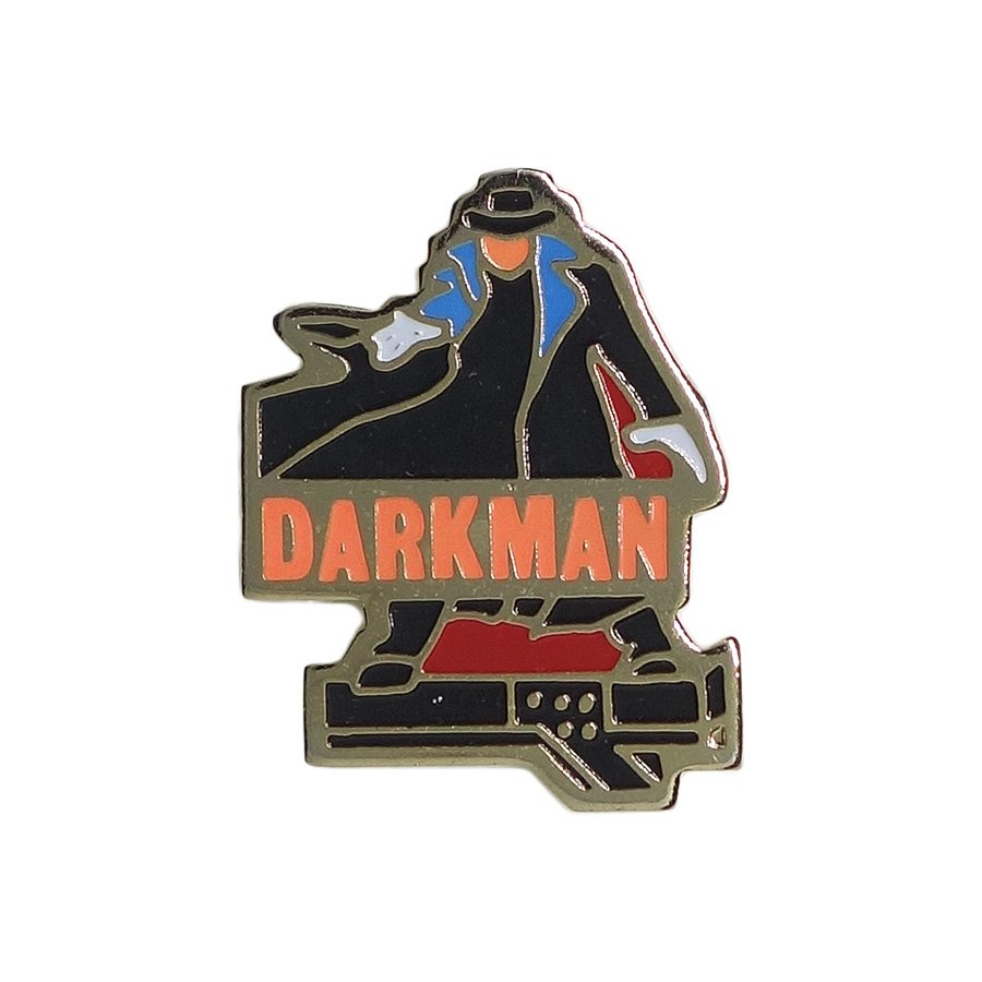 映画 ピンズ Darkman ダークマン 留め具付き レトロ ピンバッチ