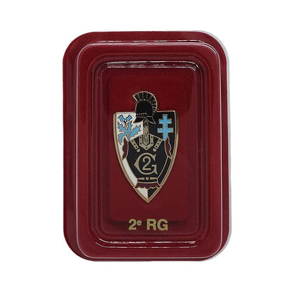 フランス軍 2e RG インシグニア ミリタリー ブローチ デッドストック