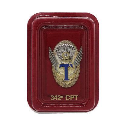 フランス軍 342e CPT インシグニア ミリタリー ブローチ デッドストック