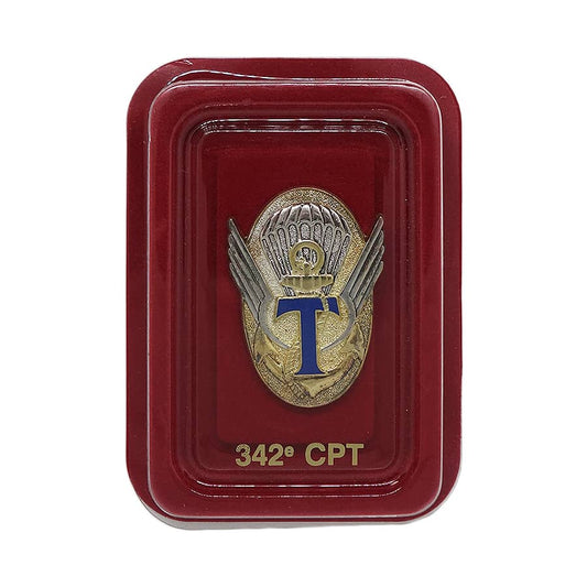 フランス軍 342e CPT インシグニア ミリタリー ブローチ デッドストック
