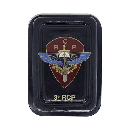 フランス軍 猟兵落下傘連隊 3e RCP インシグニア ミリタリー ブローチ デッドストック