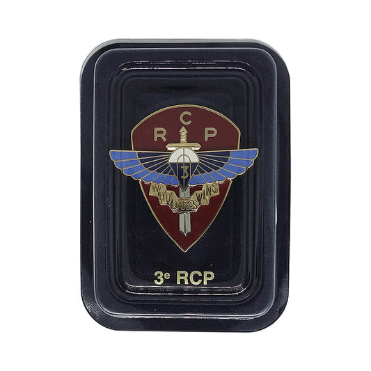フランス軍 猟兵落下傘連隊 3e RCP インシグニア ミリタリー ブローチ デッドストック