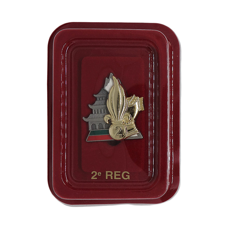 フランス軍 2e REG インシグニア ミリタリー ブローチ デッドストック